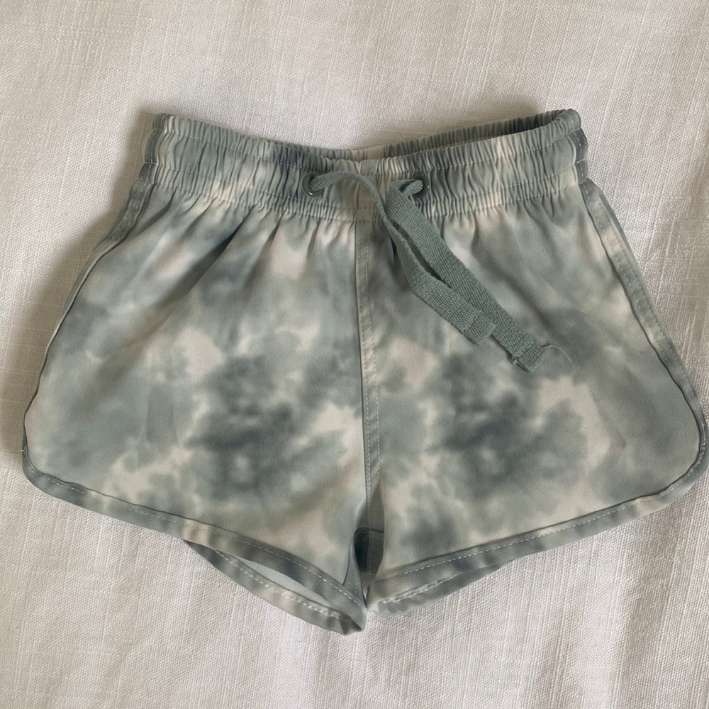 Rylee and Cru tie dye baby boy swim trunks (3-6m)